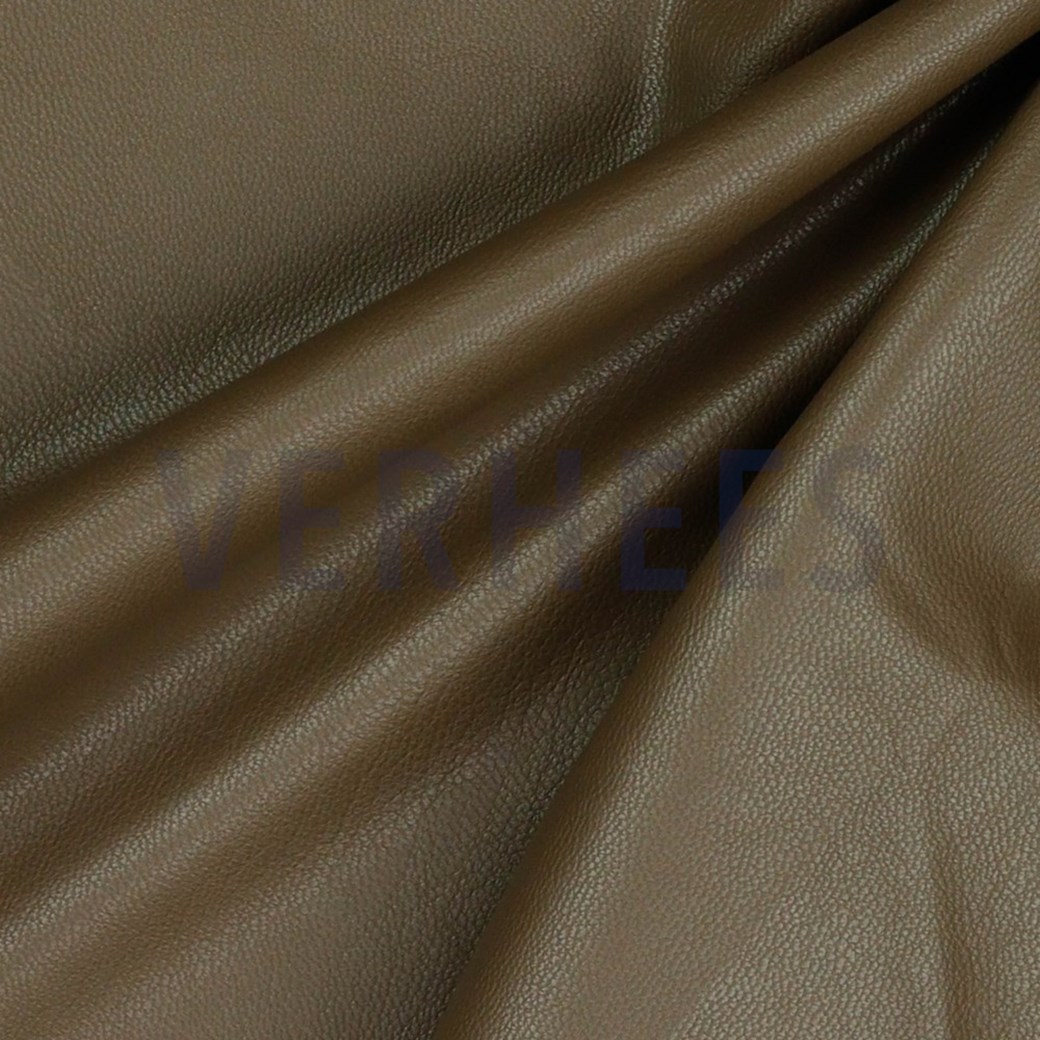 FAUX LEATHER SOFT STRETCH TAUPE #3