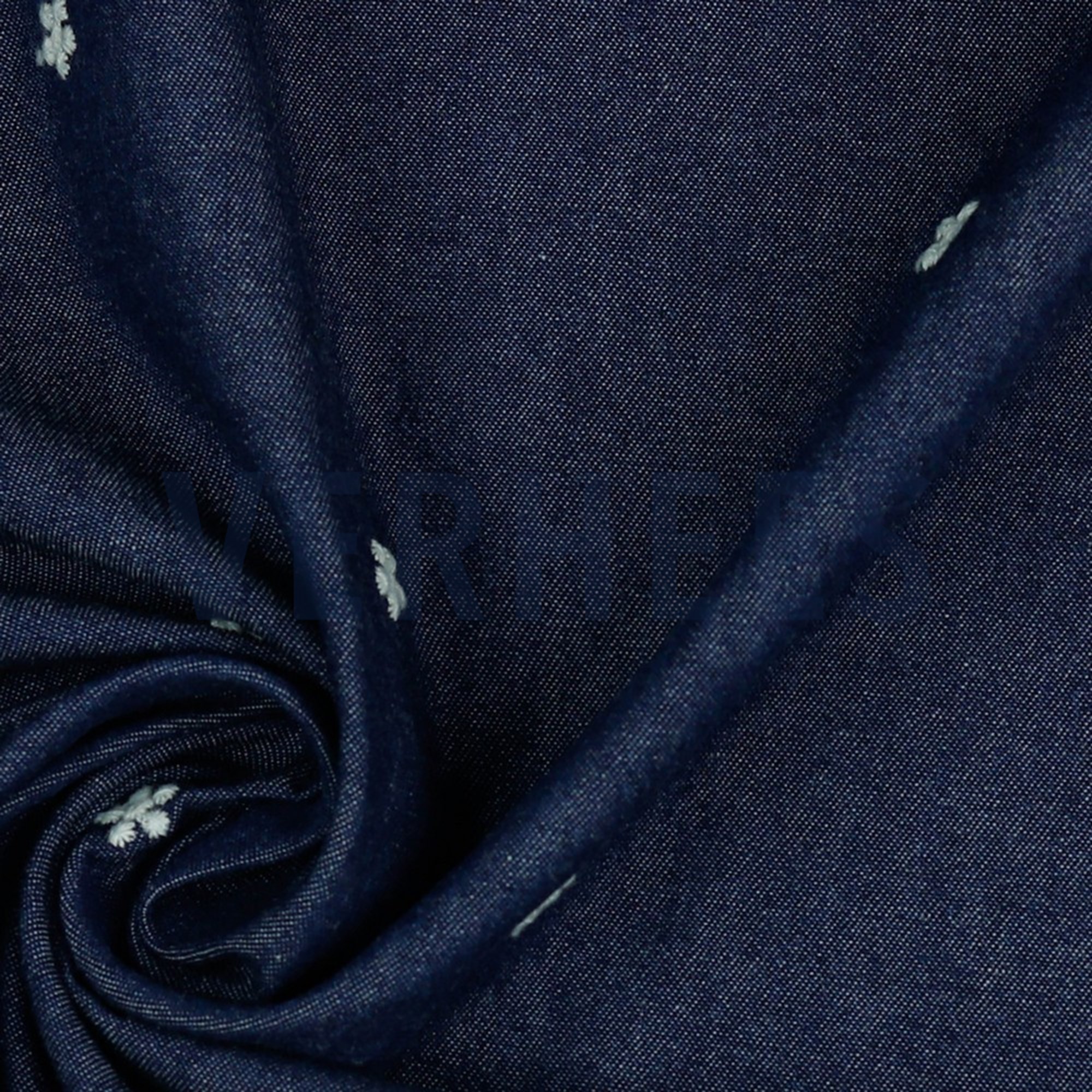 JEANS EMBROIDERY DARK BLUE (high resolution) #3