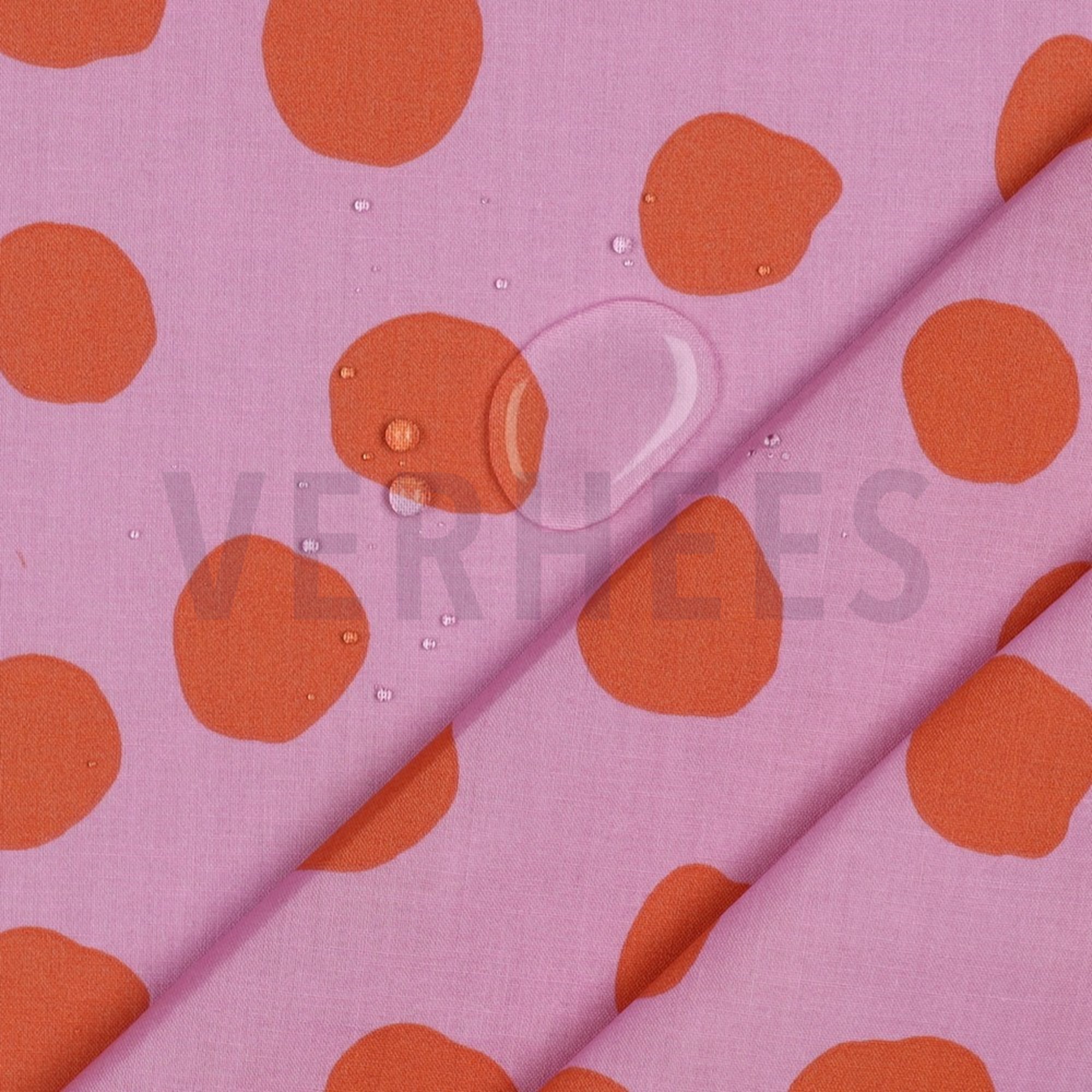COATED COTTON DOTS AND STRIPES PINK (high resolution) #3