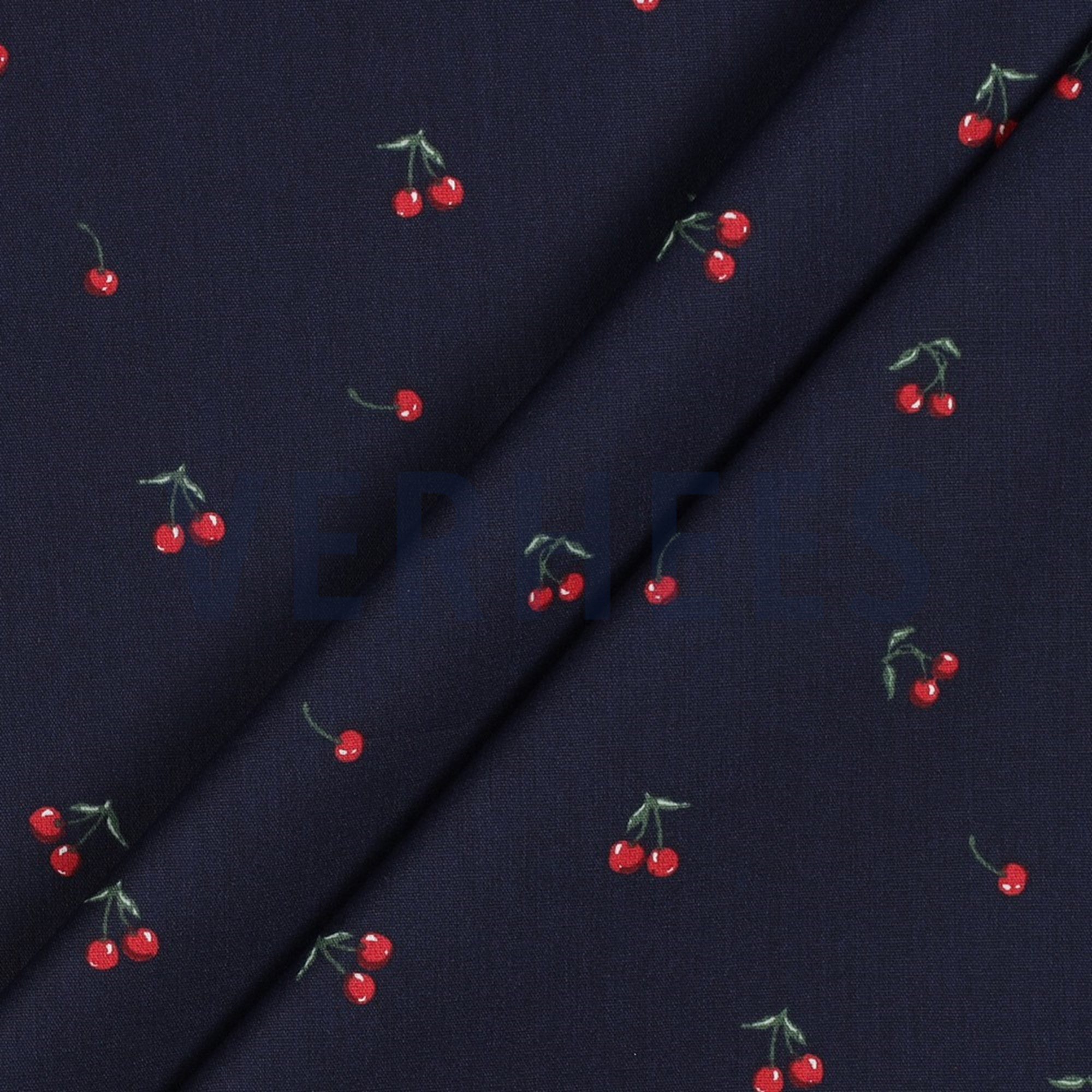 COATED COTTON CHERRY NAVY (high resolution) #3