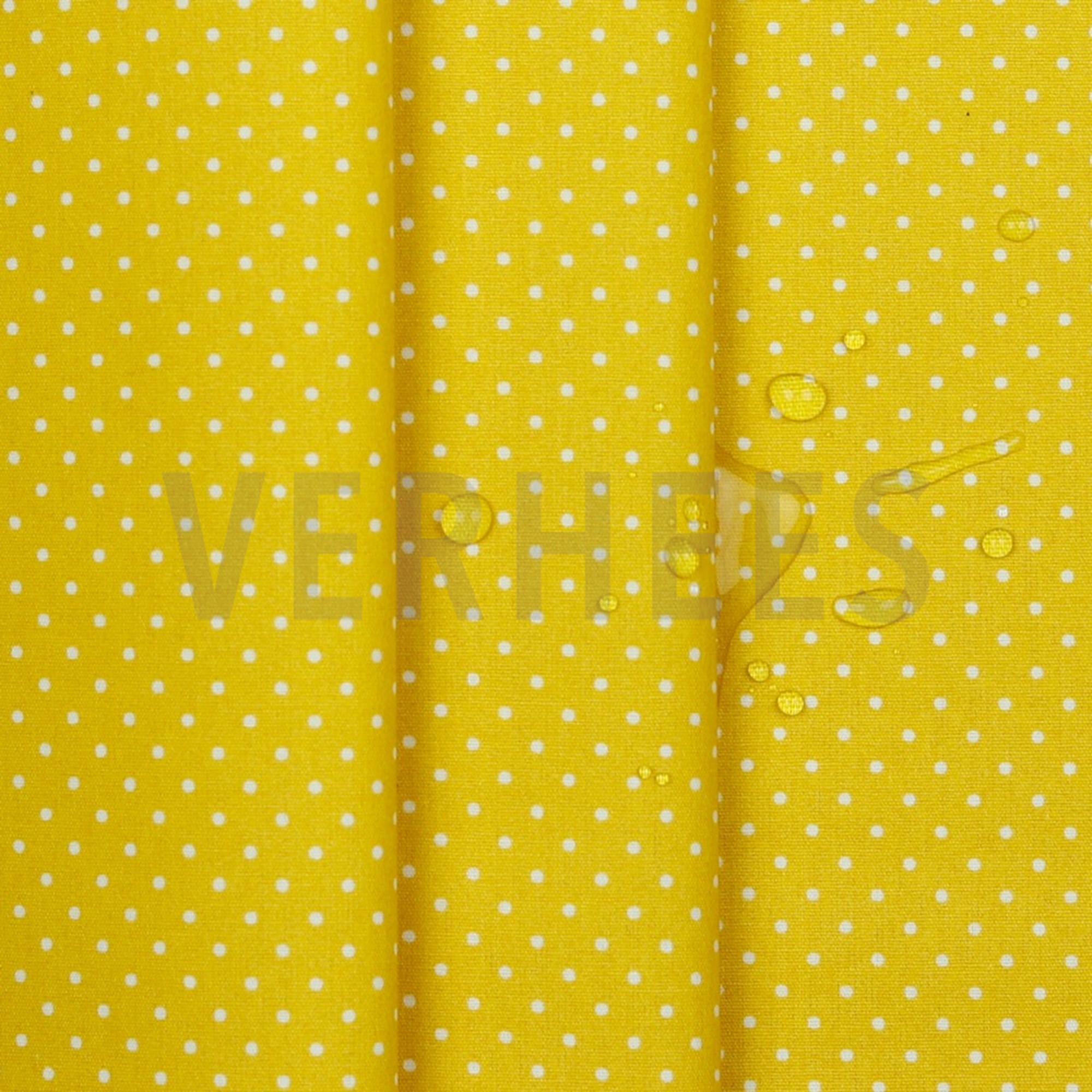 COATED COTTON PETIT DOTS YELLOW (high resolution) #3
