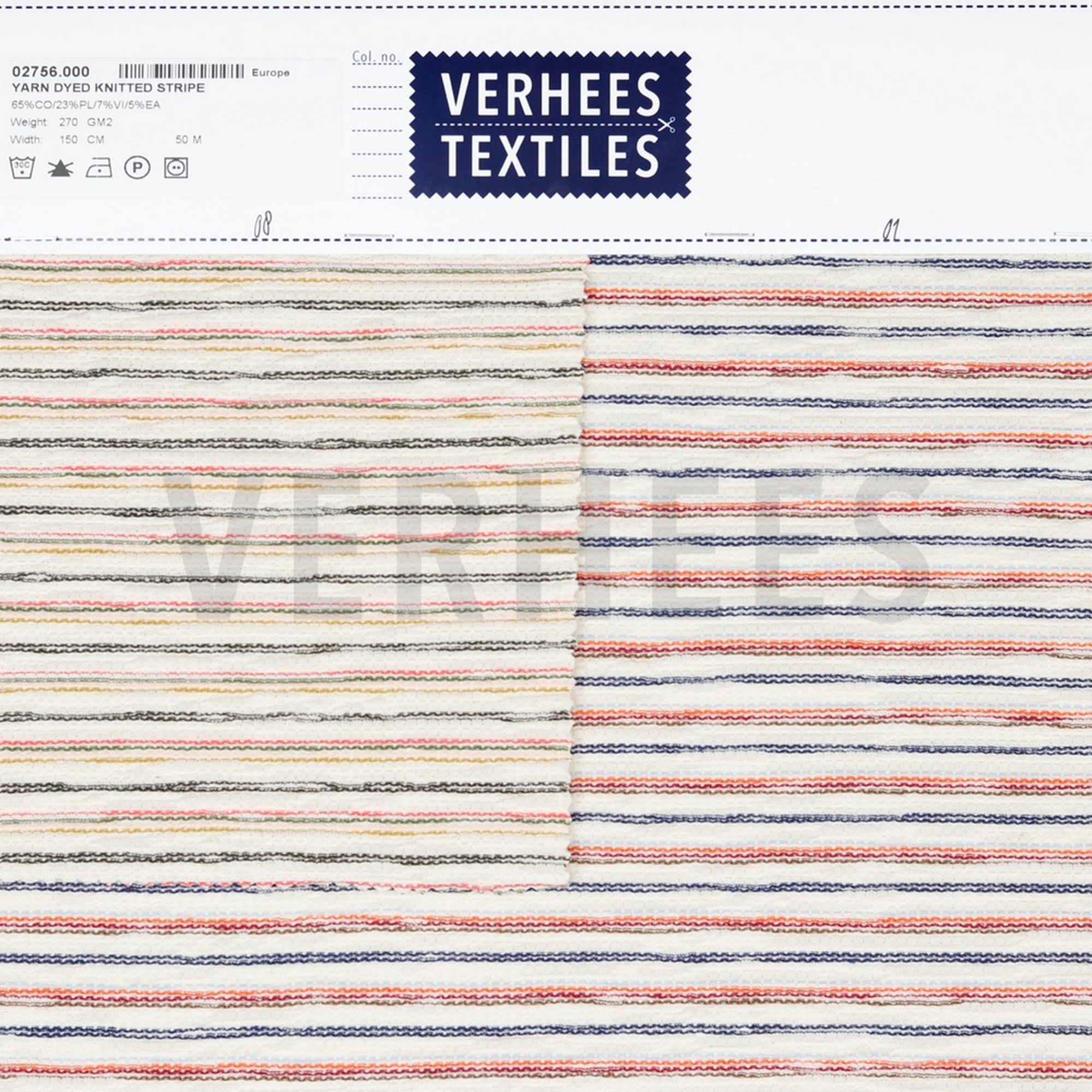 YARN DYED KNITTED STRIPE MULTICOLOUR (high resolution) #4