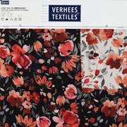 VISCOSE LUREX DIGITAL FLOWERS BLACK (thumbnail) #4