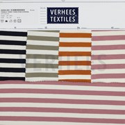 FRENCH TERRY YARN DYED STRIPES NAVY / OFF WHITE (thumbnail) #4