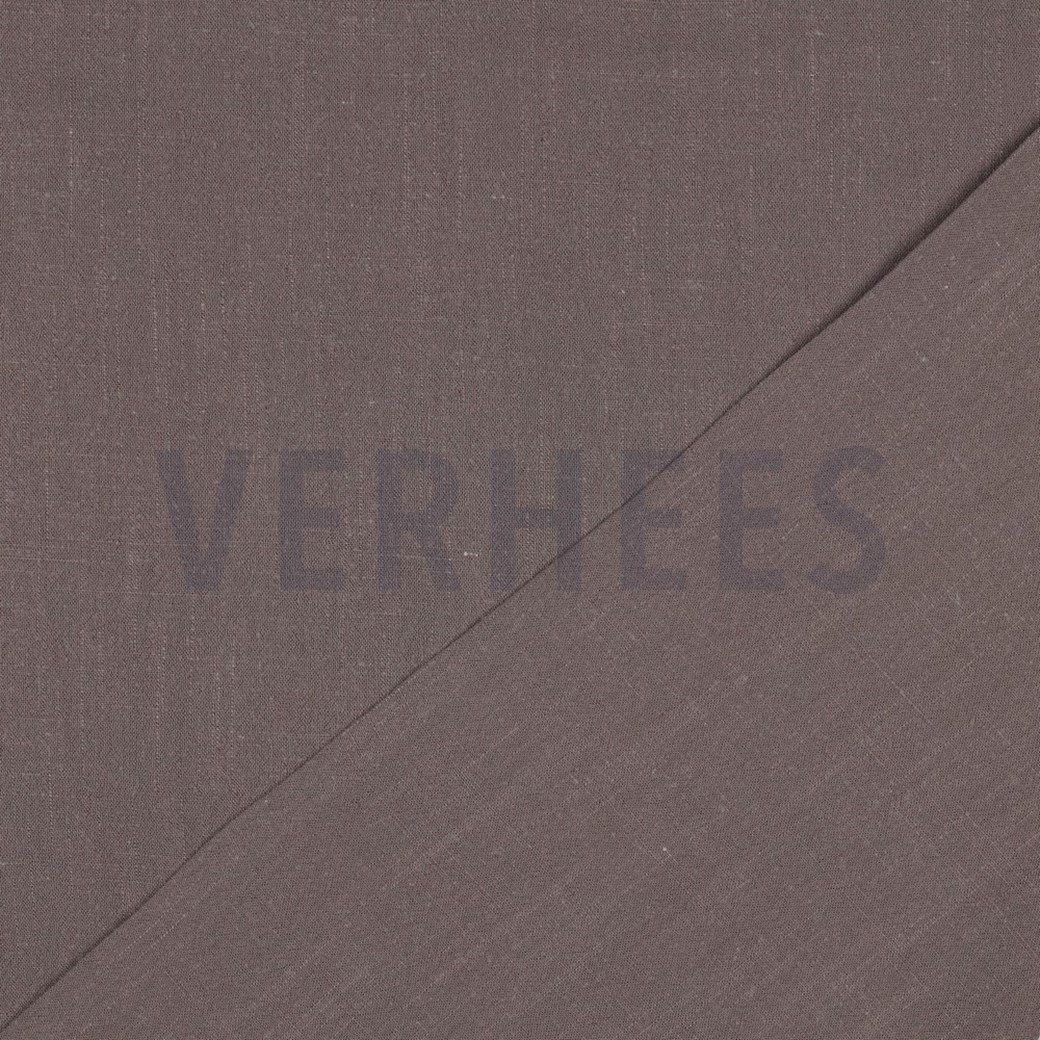 LINEN VISCOSE WASHED TAUPE #4