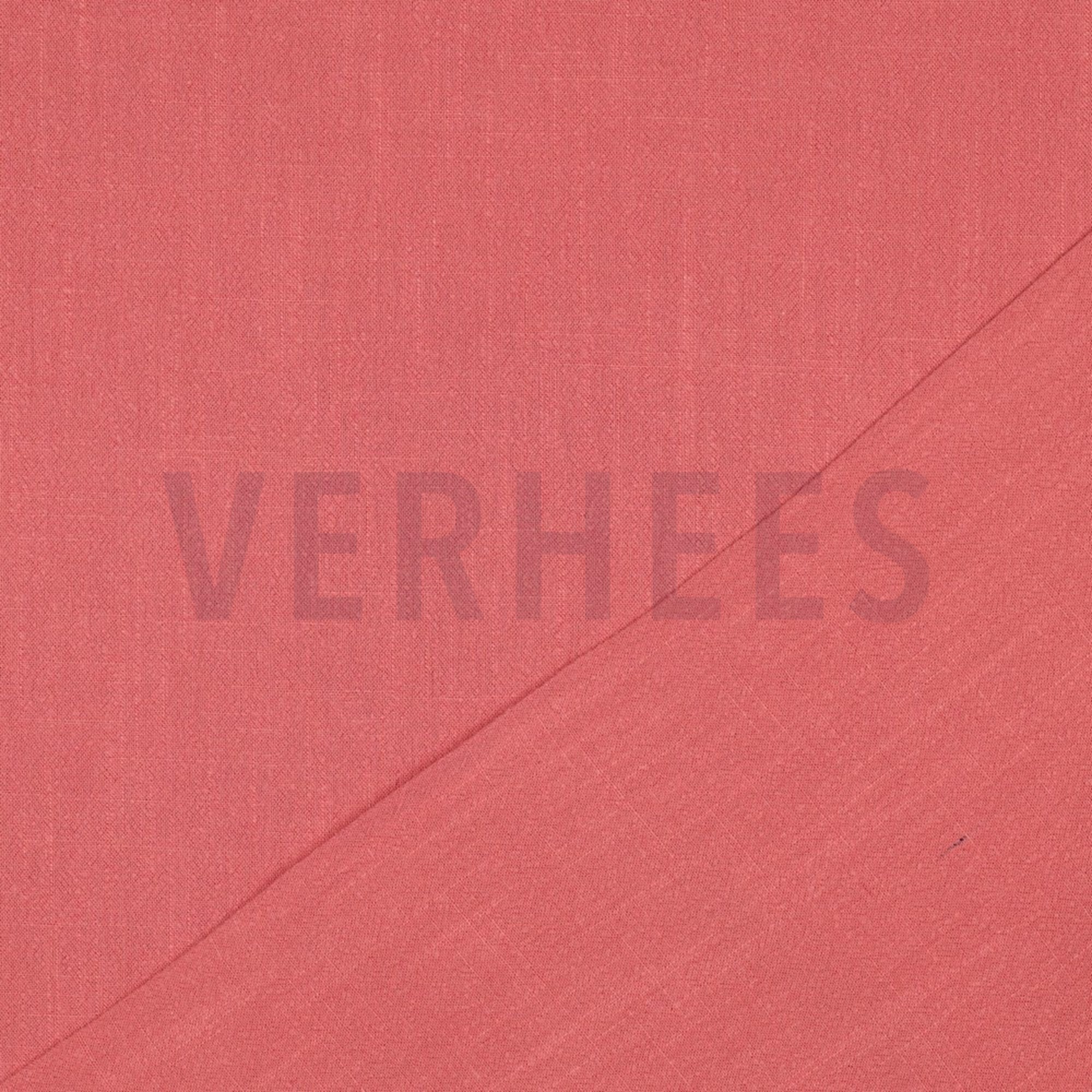 LINEN VISCOSE WASHED CORAL (high resolution) #4