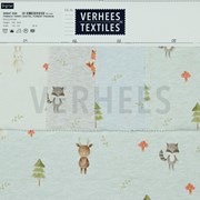 FRENCH TERRY DIGITAL FOREST FRIENDS LIGHT BLUE (thumbnail) #4