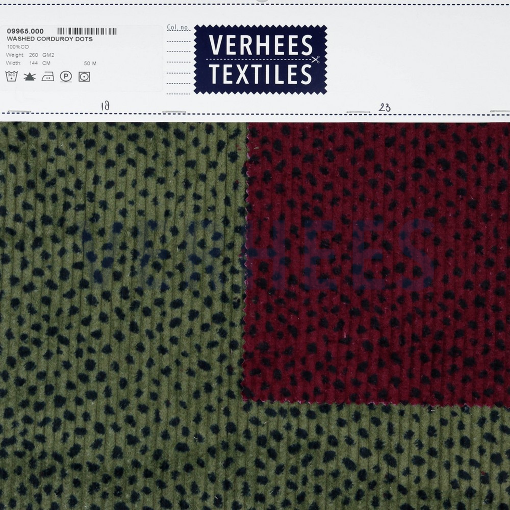 WASHED CORDUROY DOTS BERRY (high resolution) #4