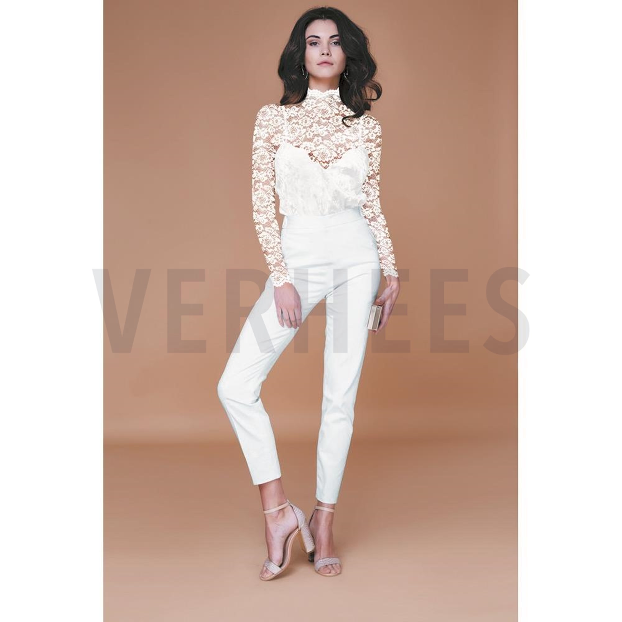 LACE BORDER 2 SIDES IVORY (high resolution) #7