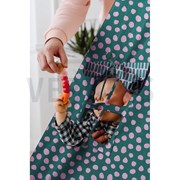 COATED COTTON DOTS AND STRIPES PINK (thumbnail) #7